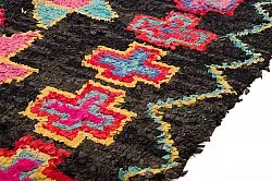 Marokkansk berber tæppe Boucherouite 135 x 315 cm
