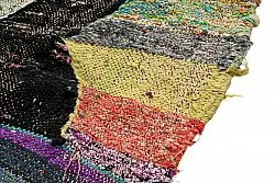 Marokkansk berber tæppe Boucherouite 130 x 245 cm