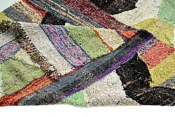 Marokkansk berber tæppe Boucherouite 130 x 245 cm