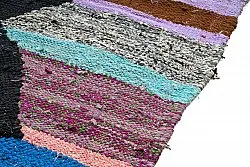 Marokkansk berber tæppe Boucherouite 130 x 265 cm