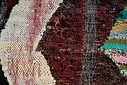 Marokkansk berber tæppe Boucherouite 140 x 230 cm