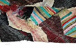 Marokkansk berber tæppe Boucherouite 140 x 230 cm