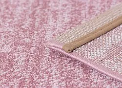 Wilton-tæppe - Melange (rosa)
