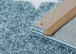 Børnetæppe - London Cloud (turkis)