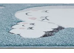 Børnetæppe - London Cloud (turkis)