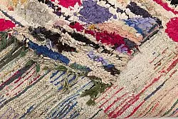 Marokkansk berber tæppe Boucherouite 230 x 135 cm