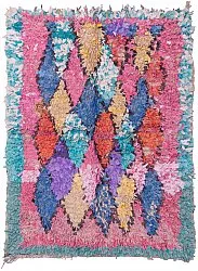 Marokkansk berber tæppe Boucherouite 175 x 135 cm