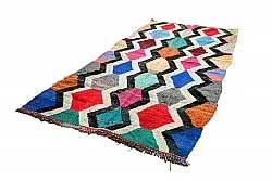 Marokkansk berber tæppe Boucherouite 140 x 290 cm