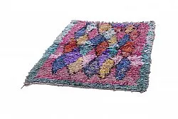 Marokkansk berber tæppe Boucherouite 175 x 135 cm