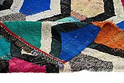 Marokkansk berber tæppe Boucherouite 140 x 290 cm