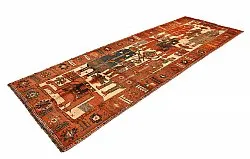 Orientalsk tæppe Hamedan 405 x 138 cm