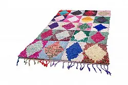 Marokkansk berber tæppe Boucherouite 265 x 155 cm