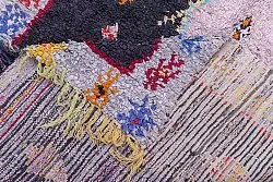 Marokkansk berber tæppe Boucherouite 195 x 120 cm