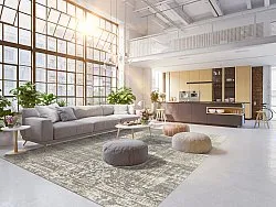 Wilton-tæppe - Villani (grå/sand)