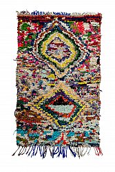 Marokkansk berber tæppe Boucherouite 230 x 145 cm