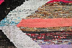 Marokkansk berber tæppe Boucherouite 140 x 245 cm