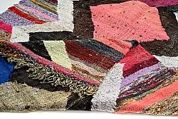 Marokkansk berber tæppe Boucherouite 140 x 245 cm
