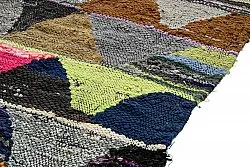 Marokkansk berber tæppe Boucherouite 145 x 305 cm