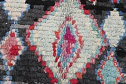 Marokkansk berber tæppe Boucherouite 310 x 130 cm