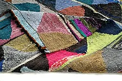 Marokkansk berber tæppe Boucherouite 145 x 305 cm