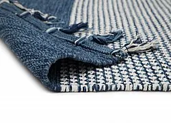 Kludetæppe - Vinga (blå)