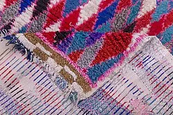 Marokkansk berber tæppe Boucherouite 220 x 110 cm