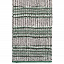 Plastik- og garntæpper - Horredsmattan Penny mix (grøn)