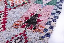 Marokkansk berber tæppe Boucherouite 250 x 125 cm