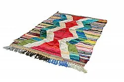 Marokkansk berber tæppe Boucherouite 130 x 205 cm