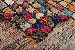 Marokkansk berber tæppe Boucherouite 230 x 140 cm