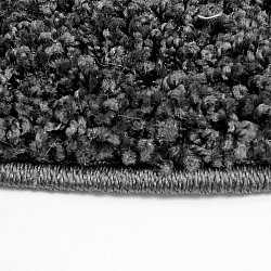 Runde tæpper - Trim (Mørk grå)