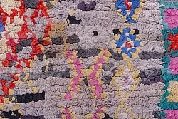 Marokkansk berber tæppe Boucherouite 230 x 125 cm