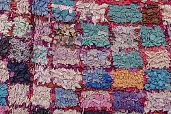 Marokkansk berber tæppe Boucherouite 255 x 125 cm