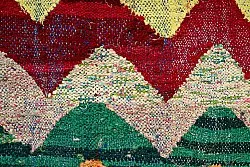 Marokkansk berber tæppe Boucherouite 150 x 260 cm