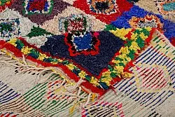 Marokkansk berber tæppe Boucherouite 290 x 145 cm