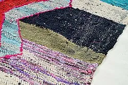 Marokkansk berber tæppe Boucherouite 115 x 220 cm