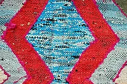 Marokkansk berber tæppe Boucherouite 115 x 220 cm