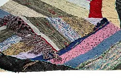 Marokkansk berber tæppe Boucherouite 130 x 225 cm