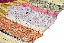 Marokkansk berber tæppe Boucherouite 125 x 215 cm