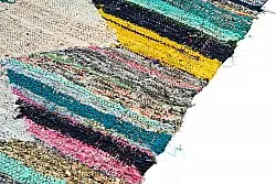 Marokkansk berber tæppe Boucherouite 120 x 200 cm