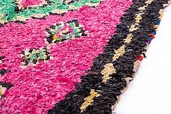 Marokkansk berber tæppe Boucherouite 260 x 140 cm