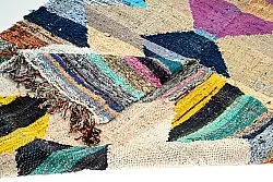 Marokkansk berber tæppe Boucherouite 120 x 200 cm