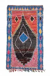 Marokkansk berber tæppe Boucherouite 275 x 155 cm