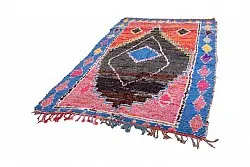 Marokkansk berber tæppe Boucherouite 275 x 155 cm