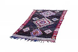 Marokkansk berber tæppe Boucherouite 220 x 130 cm