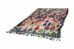 Marokkansk berber tæppe Boucherouite 220 x 140 cm
