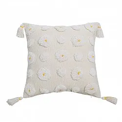 Pudebetræk - Boho Flower (gul)