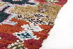 Marokkansk berber tæppe Boucherouite 205 x 120 cm