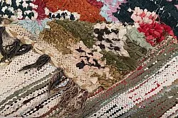 Marokkansk berber tæppe Boucherouite 205 x 120 cm
