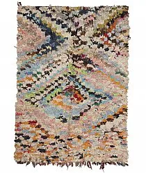 Marokkansk berber tæppe Boucherouite 210 x 160 cm
